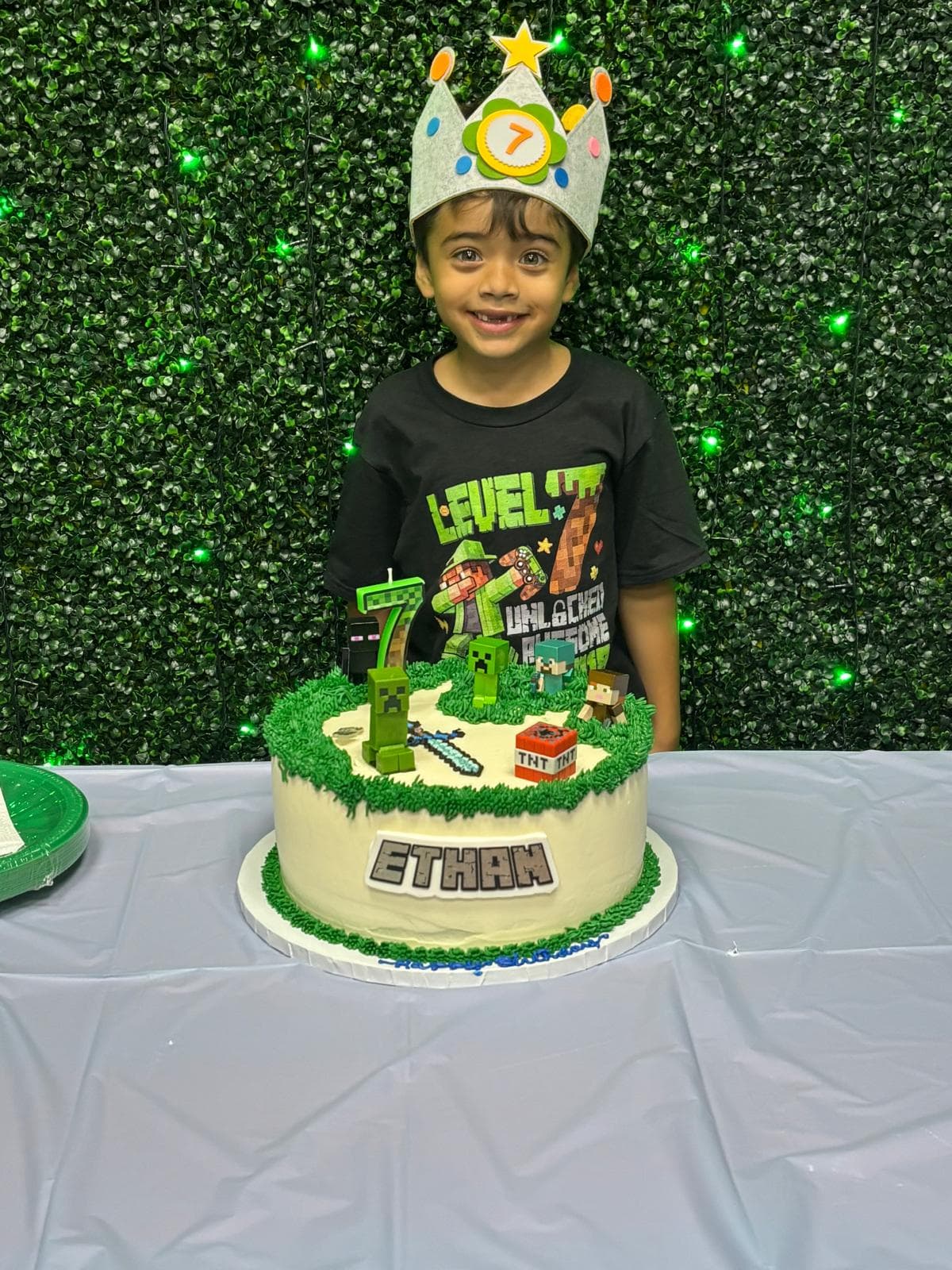 Birthday child at Westchester Ninja Warriors